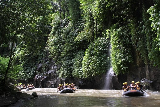 Full-Day Ayung River White Water Rafting and Ubud Tour - Tegenungan Waterfall as the final photo stop