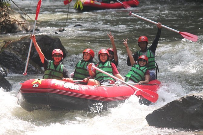 Full-Day Tour: White Water Rafting and Highlight of Ubud with All-inclusive - Rafting the Ayung River from Ubud