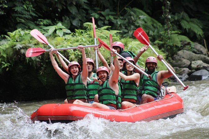Full-Day Tour: White Water Rafting and Highlight of Ubud with All-inclusive - What the rafting base provides