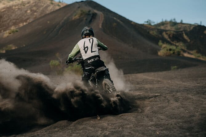 Half day forest & volcano tour with electric or petrol dirtbikes - Choosing electric or petrol power