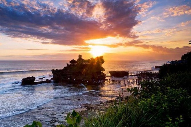 Hidden Nungnung Waterfall and Tanah Lot sunset Private Tour - Taman Ayun Temple and its water gardens