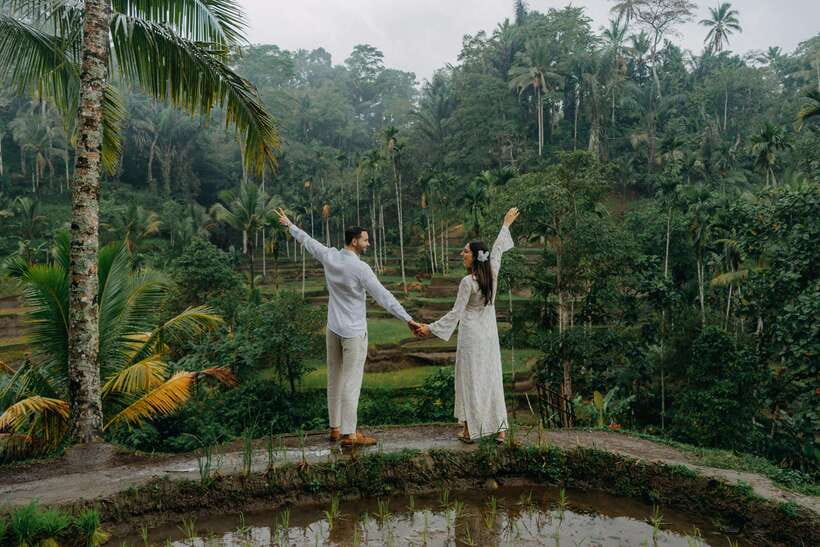Hire Bali Private Professional Photographer with Edit Photos - What you receive after the shoot