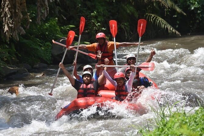 Infinity Bali Rafting Ubud Combine 1,5 hrs Quad Bike - Rafting the Ayung River for two hours