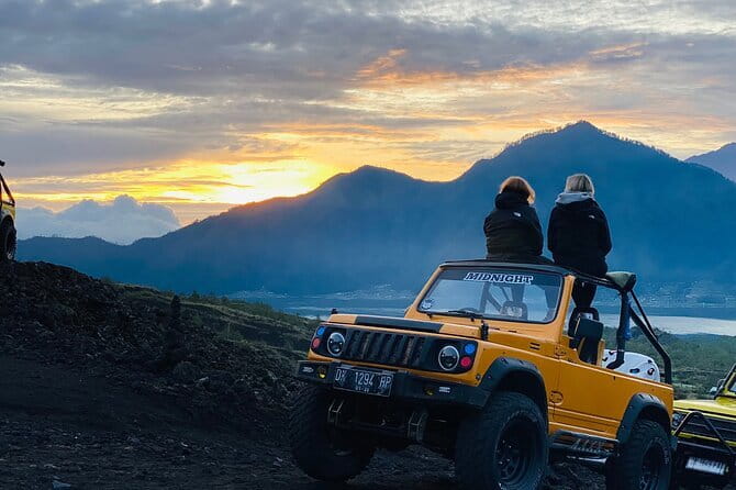 Jeep Mount Batur and Hot Springs with instagram fotos - The early pickup and 10-hour day