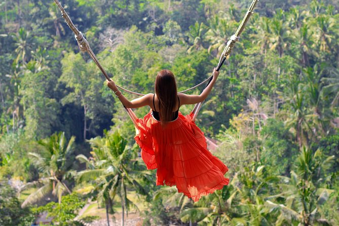 Jungle Swing - Volcano - Water Temple - Monkey Forest and Waterfall Tour - My Swing Bali, the most playful stop