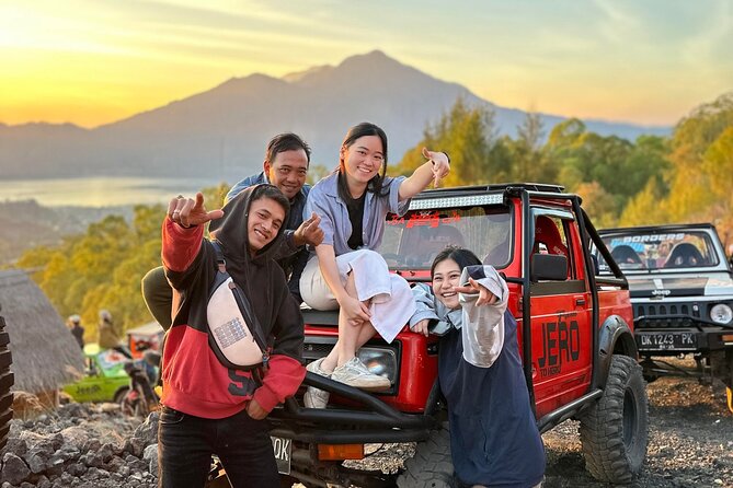 Kintamani Black Lava Sunrise Jeep Adventure with Temple in Bali - Making the day feel more personal