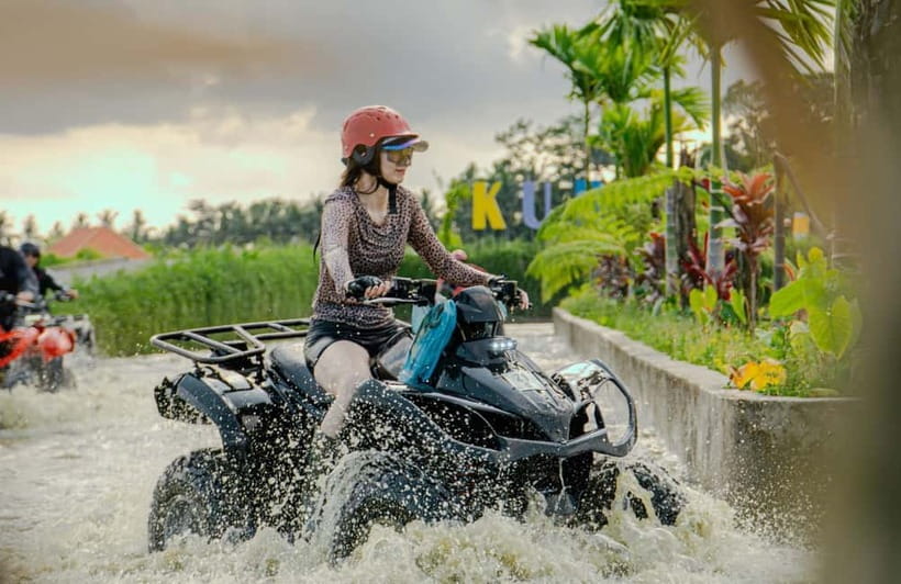 Kuber ATV Bali Through Waterfall and Long Tunnel - Mud, bamboo, rocks, and the 500-meter tunnel