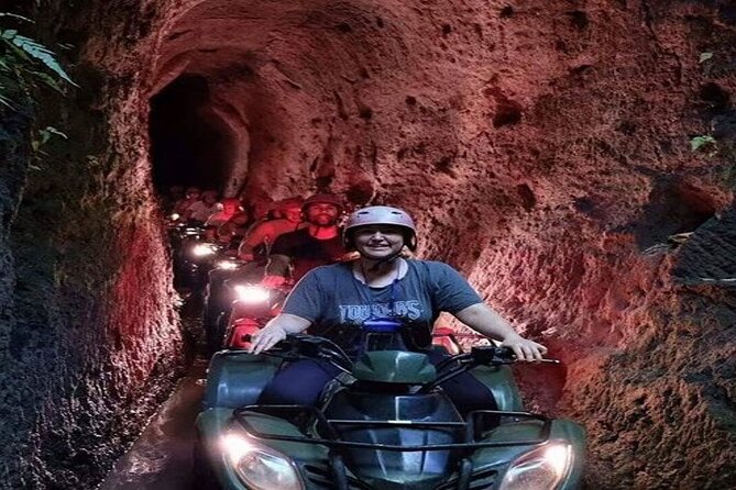 Kuber Bali ATV through Tunnel and Waterfall - Who Will Enjoy This Course Most