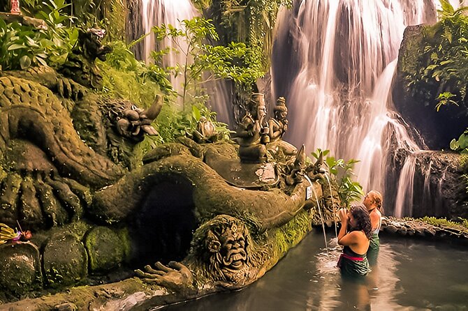 Melukat - The Purification Ceremony at Tirta Empul Temple - Tukad Cepung Waterfall starts the long day