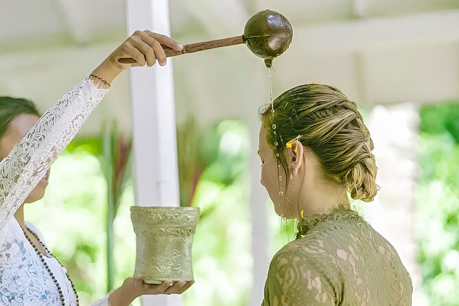 Melukat - The Purification Ceremony at Tirta Empul Temple - Tibumana closes the waterfall circuit