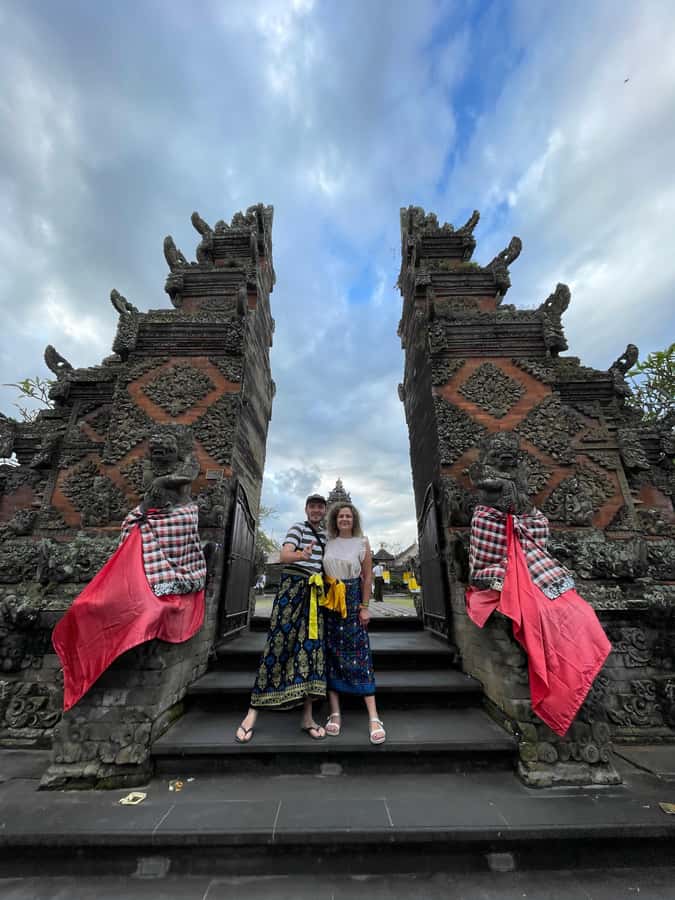 Monkey Forest, Waterfall ,Temple and Rice Terrace - A busy but sensible day from Bali