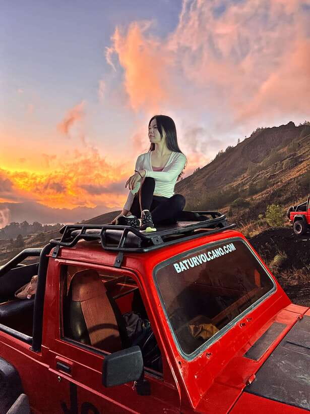 Mount Batur Jeep Sunrise & black lava with breakfast - Why this Mount Batur tour works without a hike