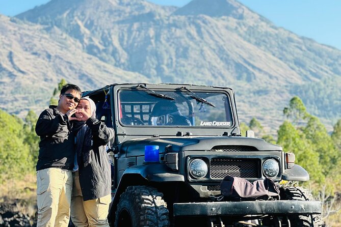 Mount Batur Jeep Sunrise Tour - All Inclusive - Black lava and the story of the volcano