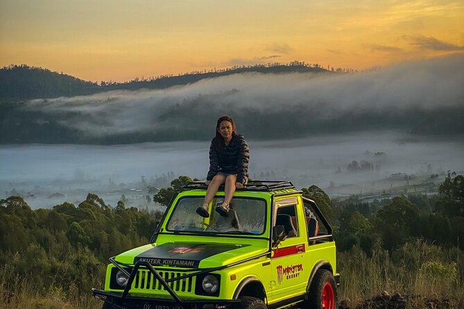 Mount Batur Jeep Sunrise Tour - All Inclusive - The dark ride up Mt. Batur