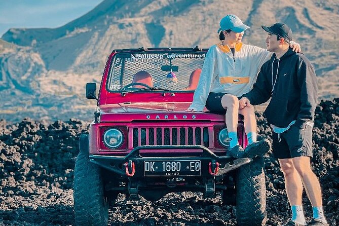 Mount Batur Jeep Sunrise with Breakfast - The 1963 black lava field is the tour’s most unusual stop