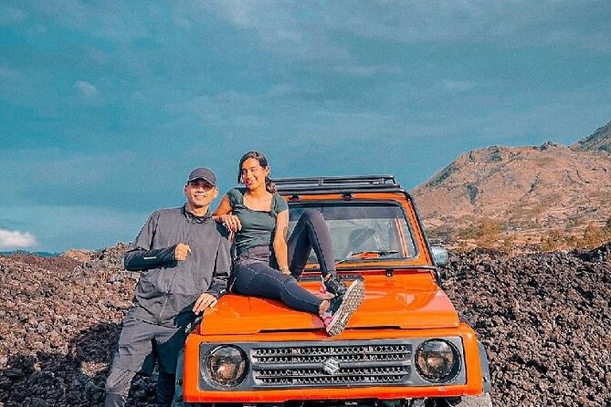 Mount Batur Jeep Sunset - All Inclusive Tour - The black lava fields from the 1963 eruption