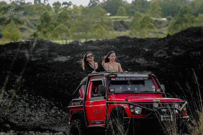 Mount Batur Jeep Tour - Lava Ball Point and the cave in the black rock
