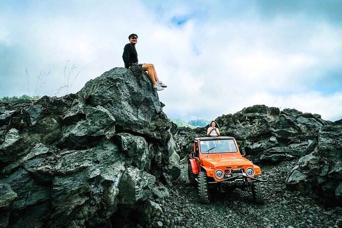 Mount Batur Sunrise Jeep Expedition - Switching from the car to the Mount Batur jeep