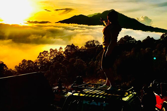Mount Batur Sunrise Jeep Tour - Crossing the black lava fields