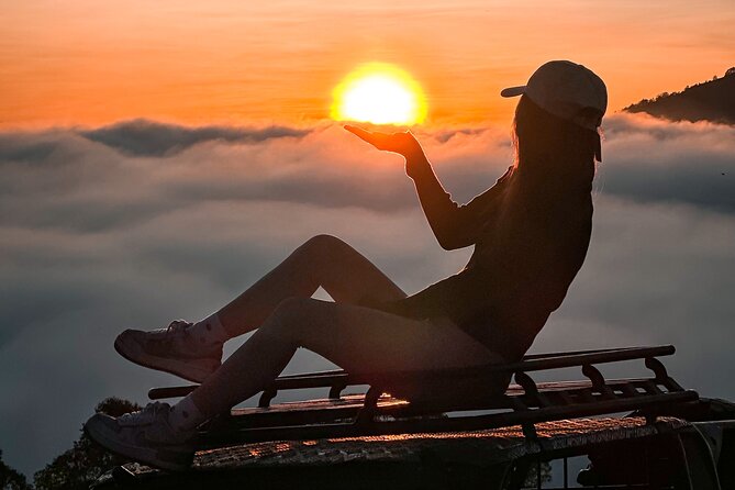Mount Batur Sunrise Jeep Tour with Natural Hot Spring - Sunrise from the volcano without a trek