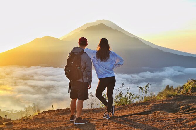 Mount Batur Sunrise Trekking - All Inclusive - Descending toward Lake Batur