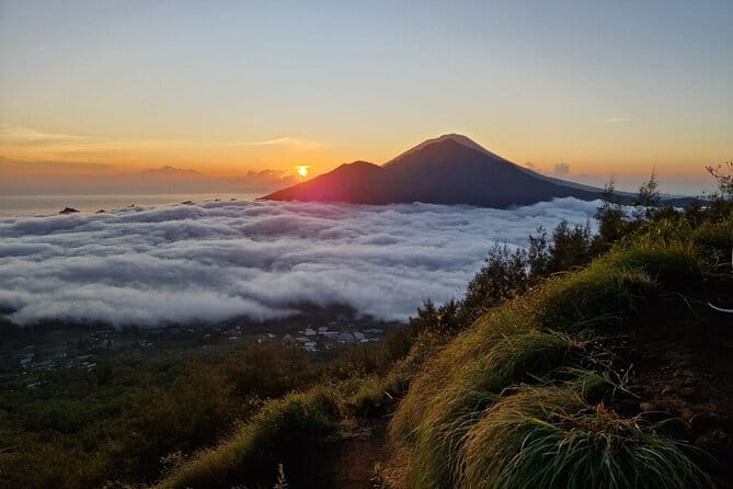 Mount Batur Sunrise Trekking with Optional Hot Spring - Climbing through the dark before sunrise