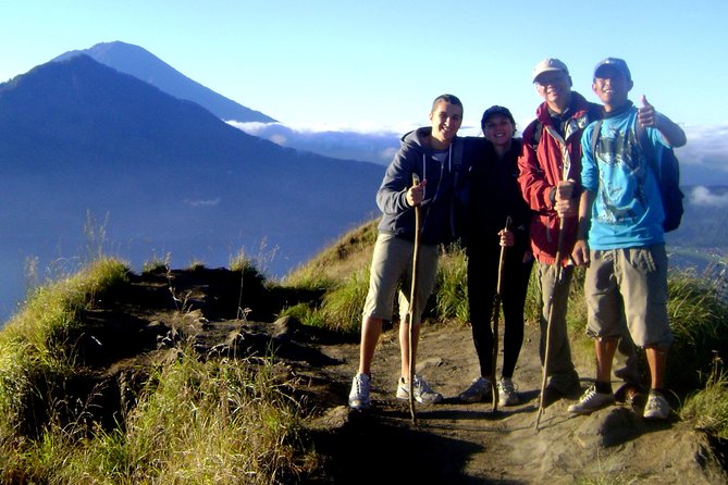 Mount Batur Volcano Sunrise Trekking With Ubud Rice Terrace - Reaching the summit before the sun