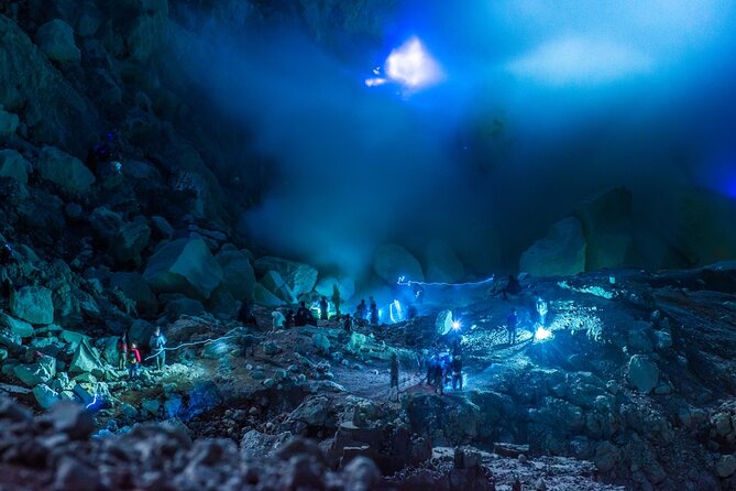Mount Ijen Volcanic Crater Overnight Trip from Bali - Blue fire, sulfur lake, and sunrise