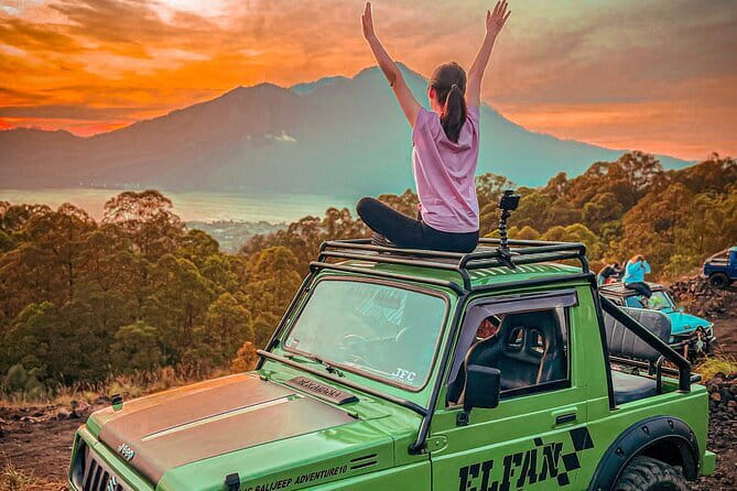Mt Batur Sunrise Jeep & Natural Hot Spring Tour - Sunrise views over Lake Batur