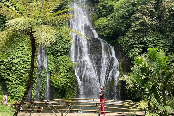 Munduk Highlights: Stunning North Bali Waterfalls & Temple - Labuhan Kebo Waterfall adds a village-grown touch