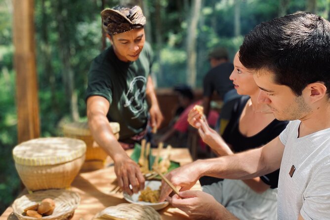 Mystery Mountain Cooking Class Sidemen - Arriving at the forest kitchen in Sidemen