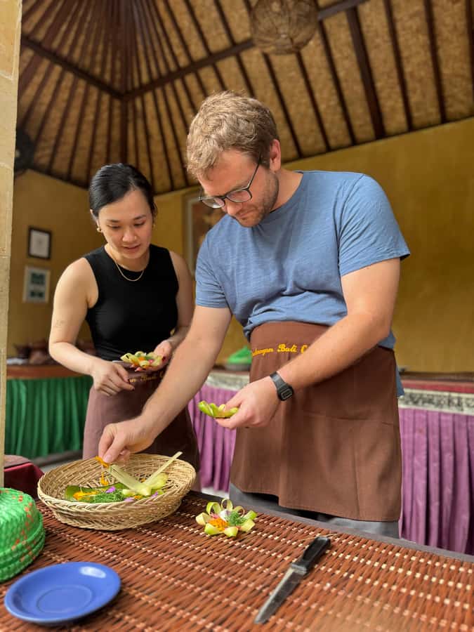 packages cooking class and romantic dinner in a local home - Entering the house and meeting the family
