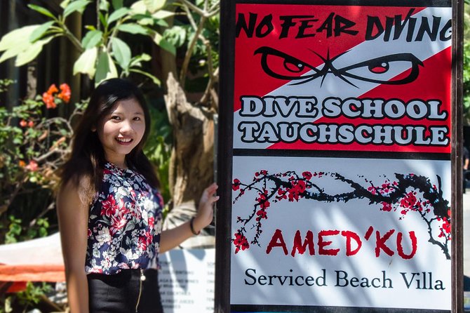 Padi Discover Scuba Diving In Amed Bali - The instructors and the personal approach
