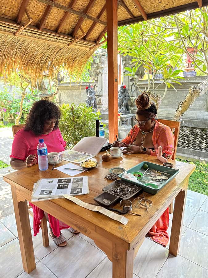 Private Silver jewelry Making Class With Master - The value of $58 per person