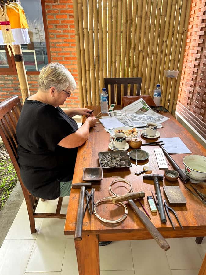 Private Silver jewelry Making Class With Master - What the finished piece may feel like