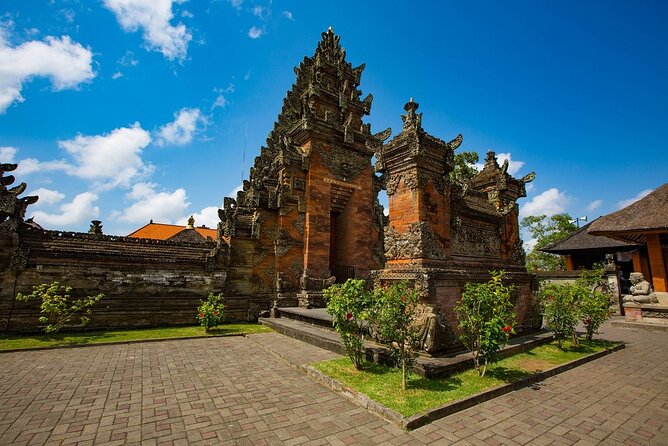Private Tour To Tibumana Waterfall, rice terraces & Jungle Swing - Puseh Batuan Temple: carved stone and local design