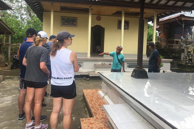Private Ubud Downhill Cycling with Volcano, Rice Paddies & Meal - Mount Batur views before the ride
