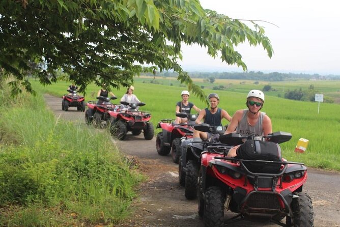 Quadbike Adventure with Tunnel and Waterfall Tour in Bali - The tunnel, waterfall, river, and mud