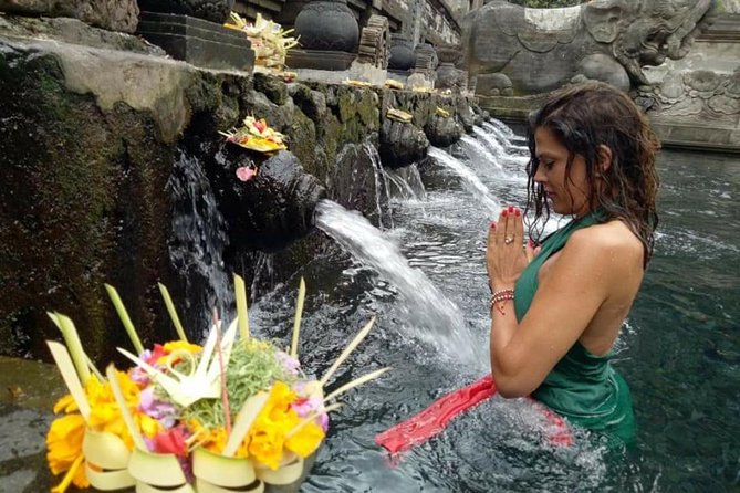 Skip the Line Tirta Empul Temple Entrance Ticket All Inclusive - Walking from the first gate to the main temple