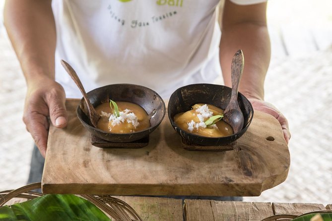 Small-Group Farm Tour & Balinese Cooking Class in Ubud with Kadek - Eating the meal you helped make