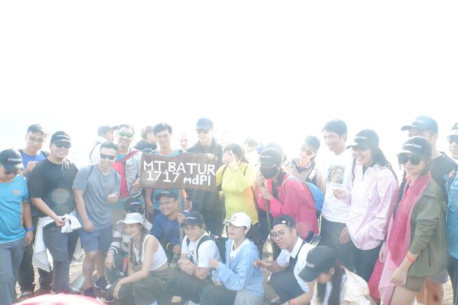 Sunrise Trekking / Hike Mount Batur Private & Natural Hot Spring - Reaching the 1,717-meter summit