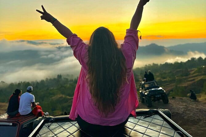 Sunrise Trip Kintamani Jeep Tour - A volcanic sunrise instead of a beach morning