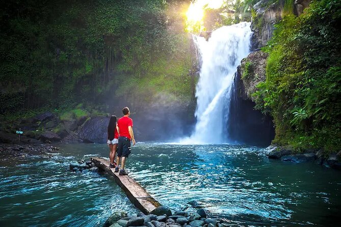 The Popular Of Ubud Private Day Tour - Tegenungan Waterfall: a scenic break with steps and crowds