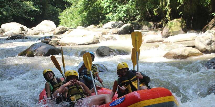 Tour full day ubud, water fall,coffe atv,and rice paddy - Three waterfalls before lunch