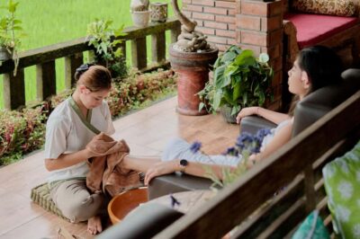 2-Hour Spa with Flower Bath & Rice Field View