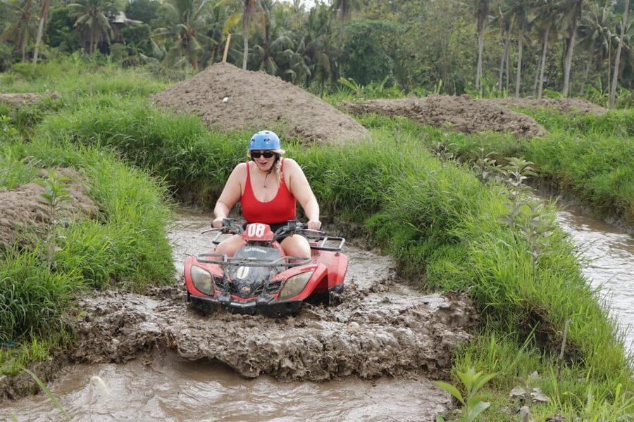 Ubud Adventure: ATV Thrills, Monkey Encounters, & Waterfall - Meeting the macaques at Ubud Monkey Forest