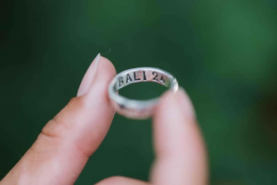 Ubud: Alas Arum Silver & Gold Workshop - From raw silver to a wearable piece