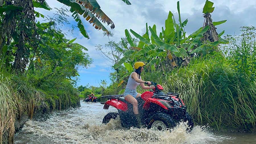Ubud: ATV Quad Bike Adventure with Lunch - Jungle tracks, rivers, and changing scenery
