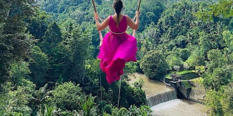 Ubud: ATV Quad Bike and Jungle Swing with Waterfall Tour - Tegenungan Waterfall for a cooler final stop