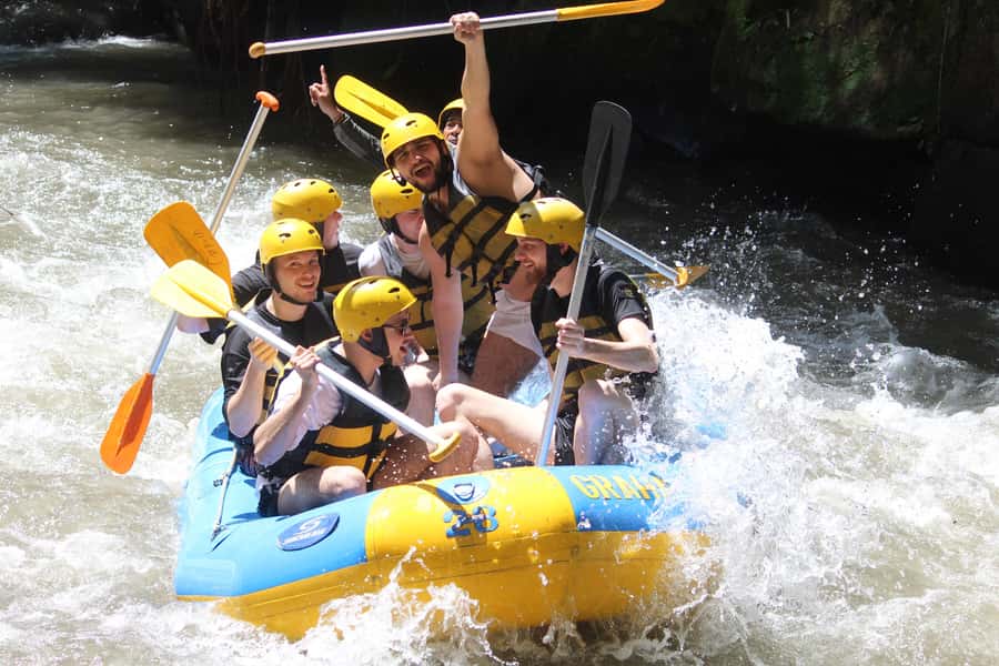 Ubud Atv Quad Bike and Water Rafting - The driver can add a little Bali context